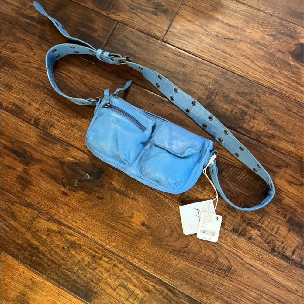 Free People Sky Blue Crossbody Bag